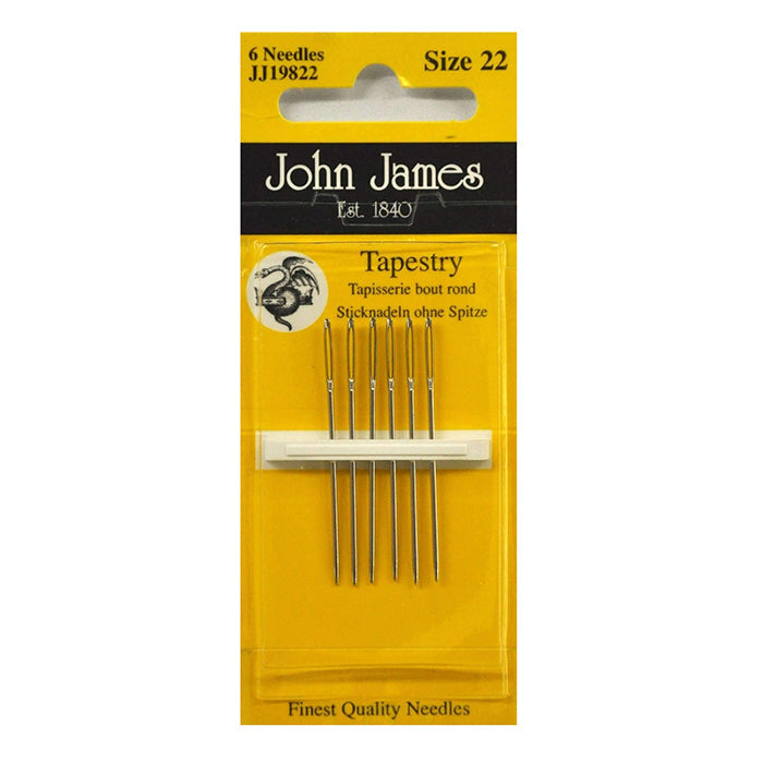 #22 John James Tapestry Needles Accessories Fleur de Paris - 1