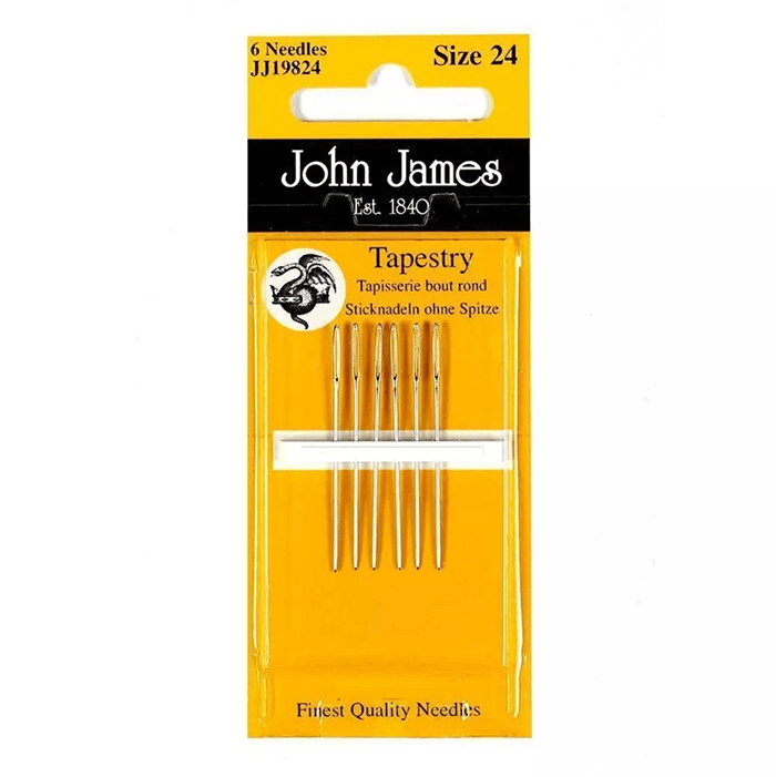 #24 John James Tapestry Needles Accessories Fleur de Paris - 1