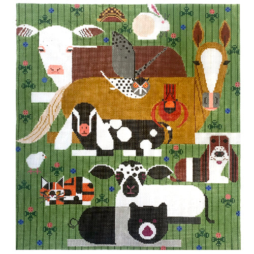 A Century of Caring Painted Canvas Charley Harper - 1