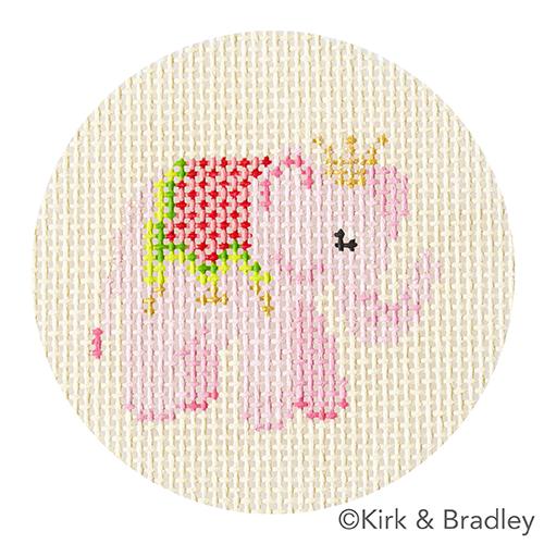 Advent Ornaments   Elephant Painted Canvas Kirk & Bradley