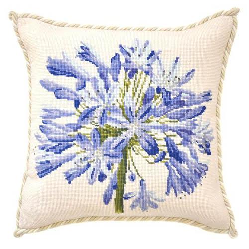 Agapanthus Needlepoint Kit Kits Elizabeth Bradley Design