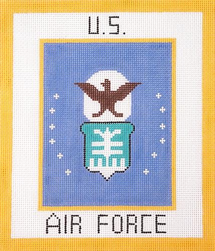 Air Force Painted Canvas Lee's Needle Art Inc. - 1