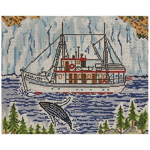 Alaskan Adventures Painted Canvas Cooper Oaks Design - 1