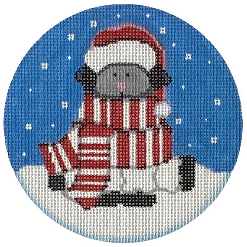 All Wrapped Up Ewe Painted Canvas Pepperberry Designs - 1