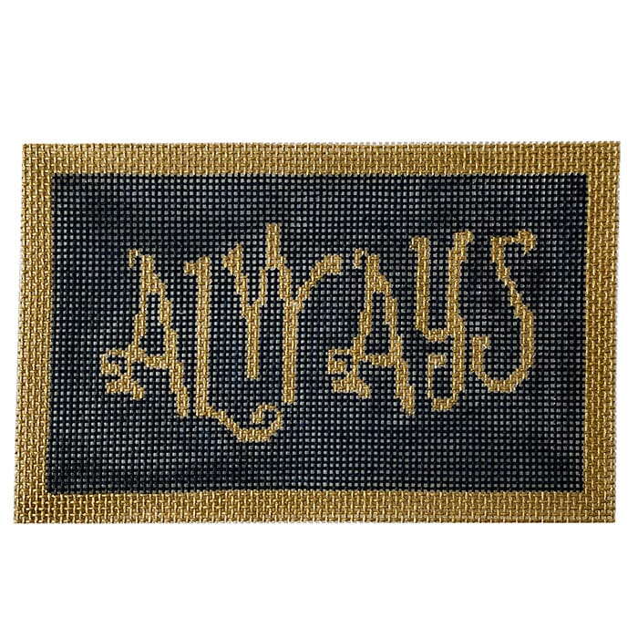 Always Painted Canvas Walker's Needlepoint - 1