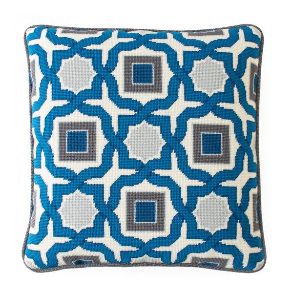 Amalfi Blue Kit Kits Needlepoint To Go