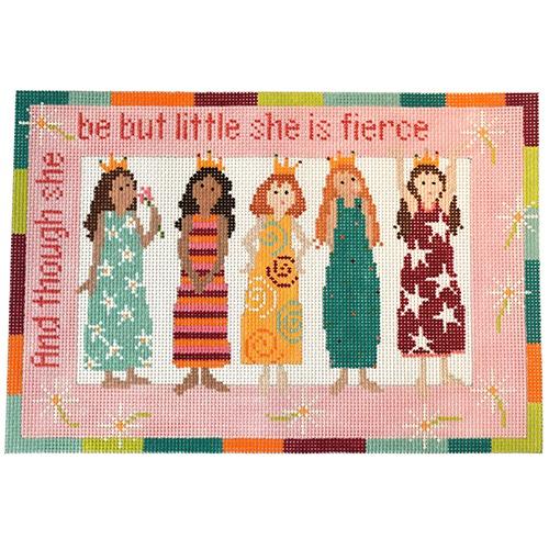 And Though She Be Little... Painted Canvas Pippin - 1