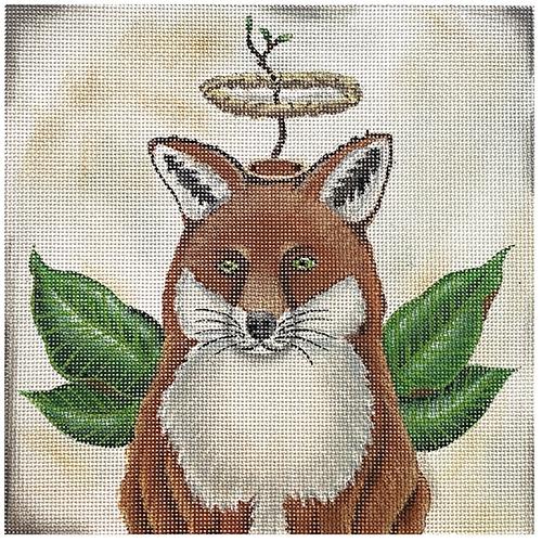 Angel Fox Painted Canvas Vicki Sawyer - 1