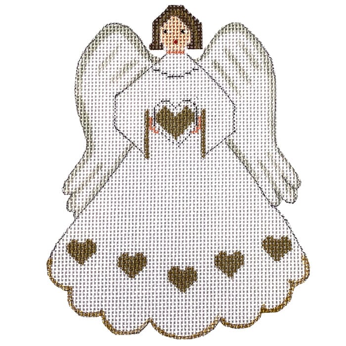 Angel Heart with SG Painted Canvas Patricia Sone - 1