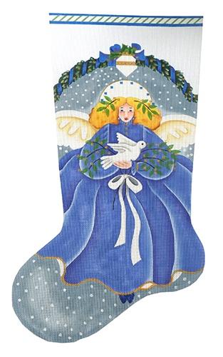 Angel in Blue Gown (C&C) Painted Canvas Melissa Shirley Designs