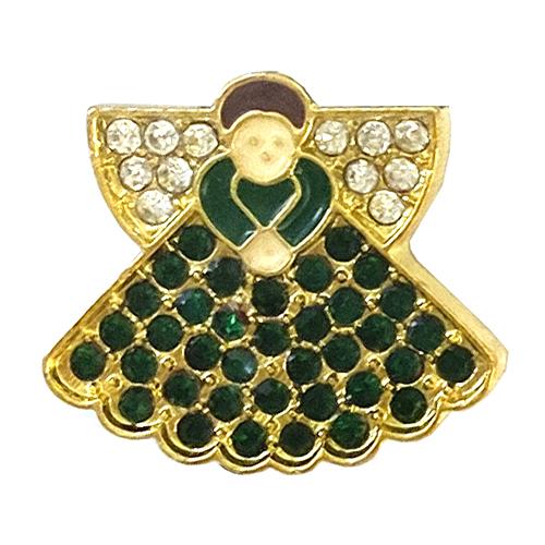 Angel Needleminder Green 2 Accessories Painted Pony Designs - 1