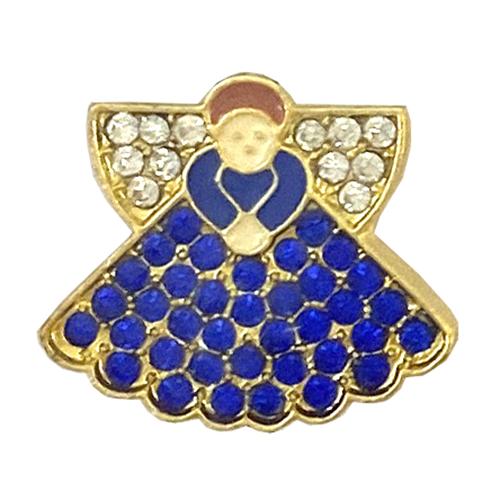 Angel Needleminder Royal Blue 2 Accessories Painted Pony Designs - 1