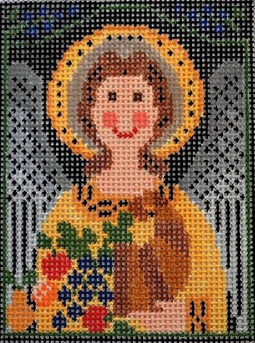 Angels C Painted Canvas Stitch Its - 1