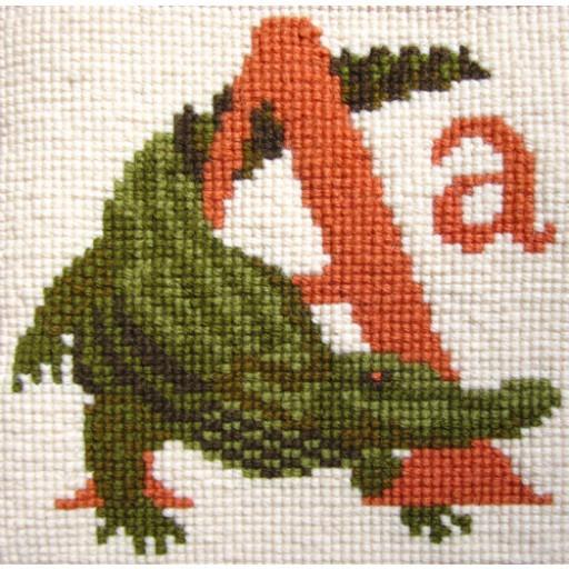 Animal Alphabet Letter A   Alligator Kit Kits Elizabeth Bradley Design