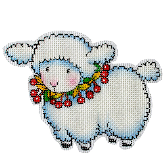 Animals: Little Lamb Painted Canvas Painted Pony Designs - 1