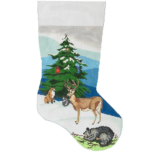 Appalachian Gathering Painted Canvas Blue Ridge Stitchery - 1