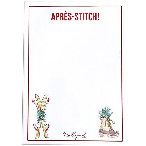 Après Stitch! Notepad Accessories Needlepoint.Com - 1