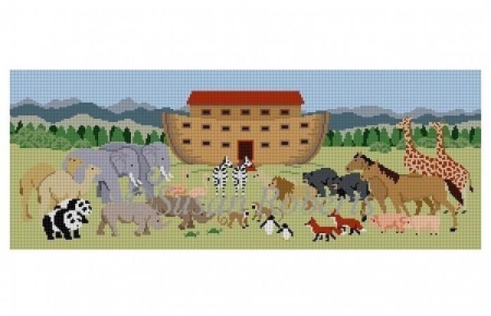 Ark Painted Canvas Susan Roberts Needlepoint Designs, Inc. - 1