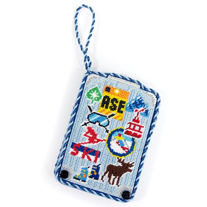 Aspen Globe Trotter Kit Kits Needlepoint To Go