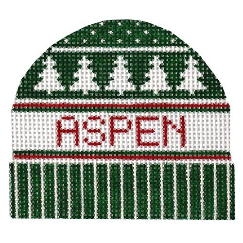 Aspen Hat Painted Canvas Doolittle Stitchery - 1