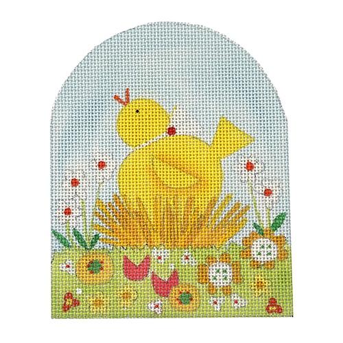 Baby Chick Dome Painted Canvas Melissa Shirley Designs 