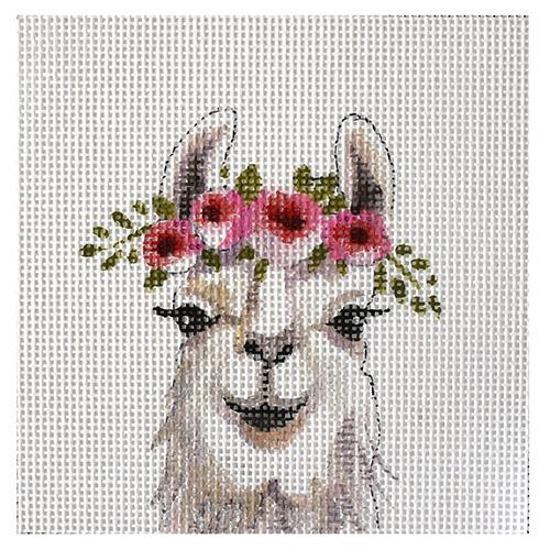 Baby Llama Insert Painted Canvas Colors of Praise - 1