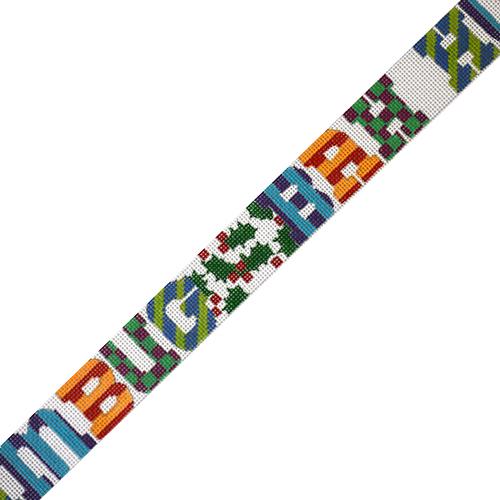 Bah, Humbug! Belt Painted Canvas The Meredith Collection - 1