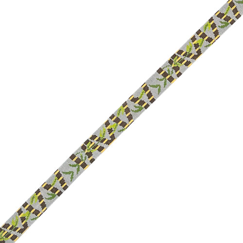 Bamboo Belt Painted Canvas Cooper Oaks Design - 1