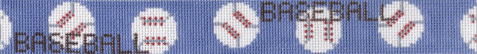 Baseball Belt Painted Canvas Keep Your Pants On
