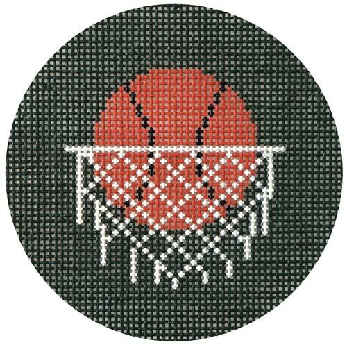 Basketball Painted Canvas Lee's Needle Art Inc.