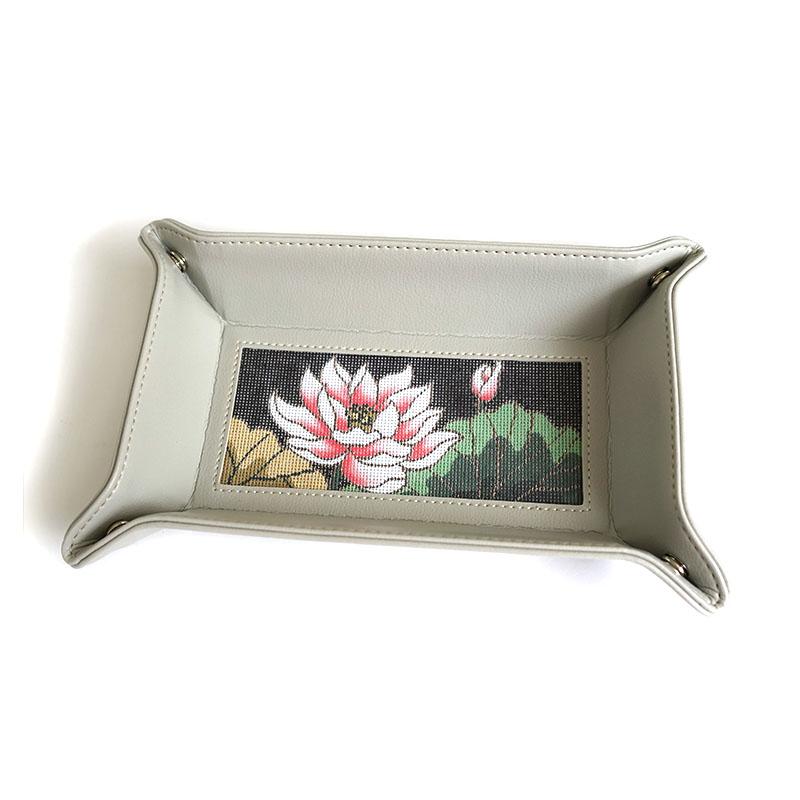 BB Snap Tray - Gray Leather Goods Lee's Leather Goods