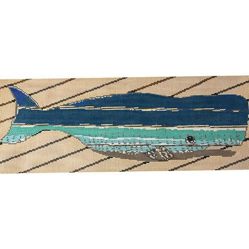Beach Whale Painted Canvas The Meredith Collection