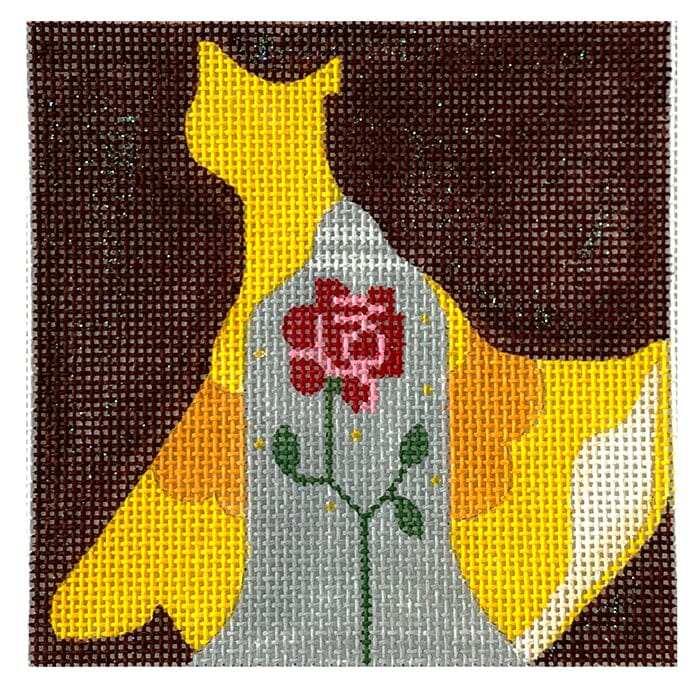 Beauty and the Beast Painted Canvas Melissa Prince Designs - 1