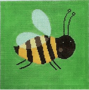 Bernard Bee Painted Canvas Birds of a Feather - 1