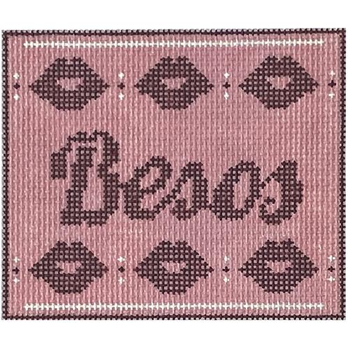 Besos Painted Canvas Hello Tess