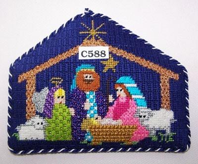 Bethlehem Baby Painted Canvas The Princess & Me