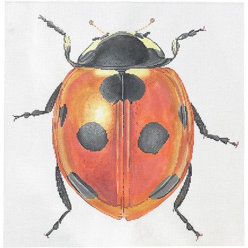 Big Bug Ladybug Painted Canvas The Meredith Collection - 1