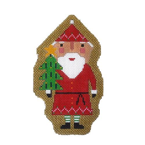 Blessed Home Santa Painted Canvas Birds of a Feather - 1