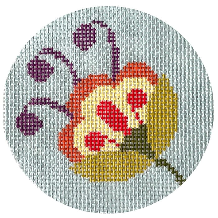 Blowy Whirlygig Painted Canvas NeedleDeeva