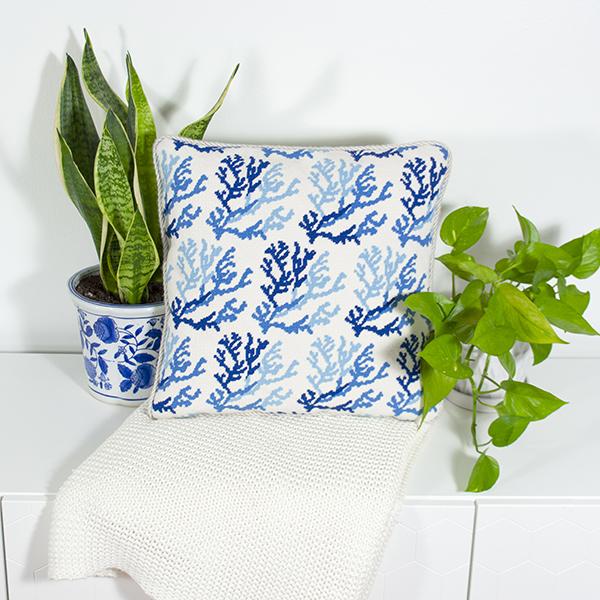 Blue Coral Kit Kits Needlepoint To Go