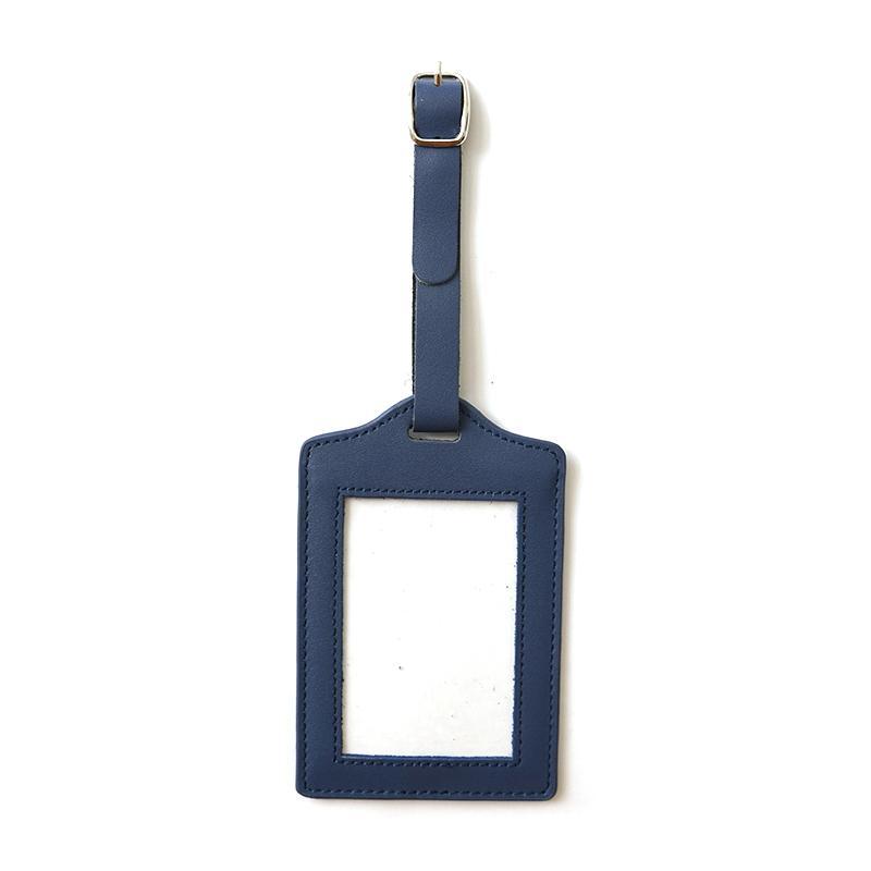 Bon Voyage Hibiscus with Luggage Tag Painted Canvas Needlepoint.Com Blue