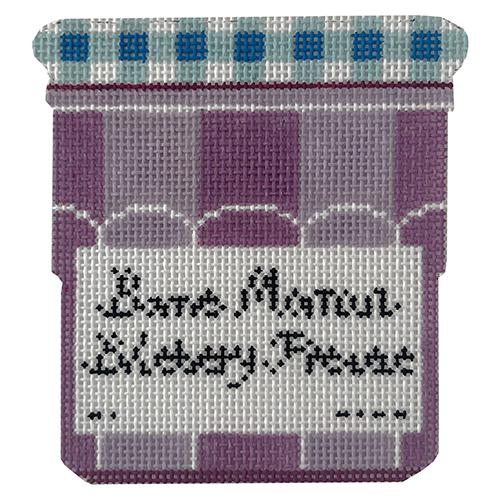 Bonne Maman Blueberry Painted Canvas Audrey Wu Designs - 1