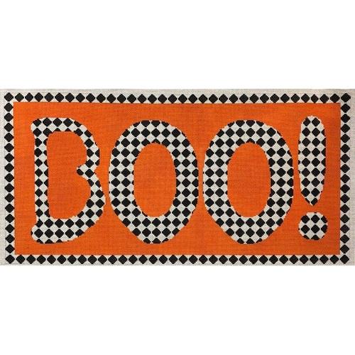 Boo Painted Canvas A Stitch in Time - 1