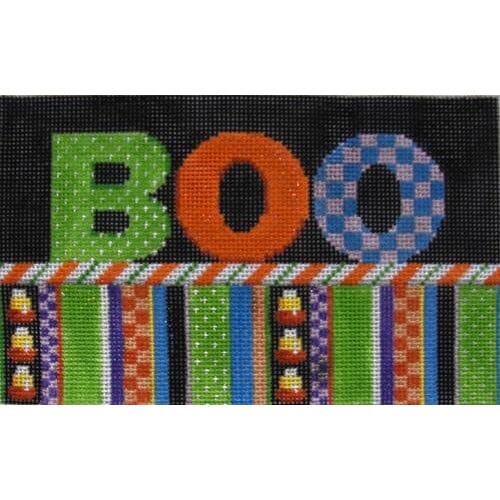 Boo Sign Painted Canvas Associated Talents - 1