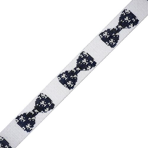 Bow Ties Belt - South Carolina Painted Canvas The Meredith Collection