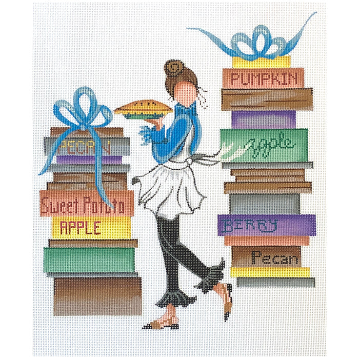 Boxes of Pies Painted Canvas Patti Mann