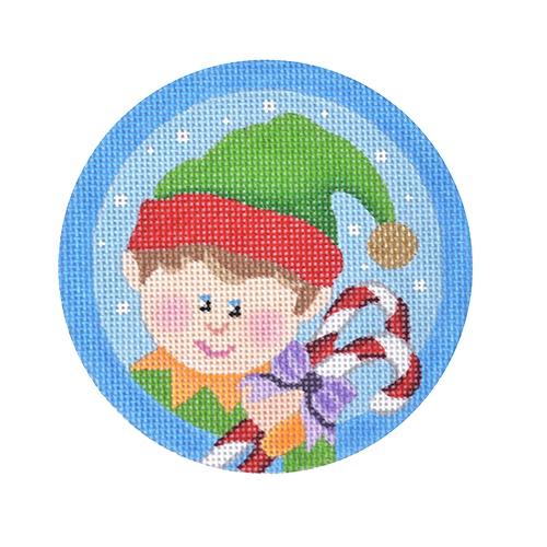 Boy Elf Painted Canvas Pepperberry Designs - 1
