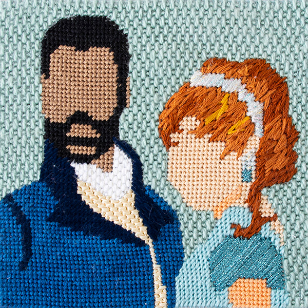 Bridgerton Sunday Stitch Along - Simon & Daphne Kit Kits Melissa Prince Designs 