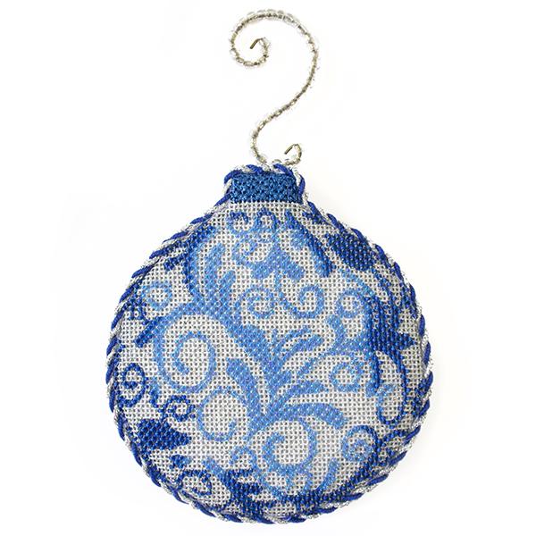 Brilliant Baubles - Blue Swirls Kit Kits All About Stitching/The Collection Design