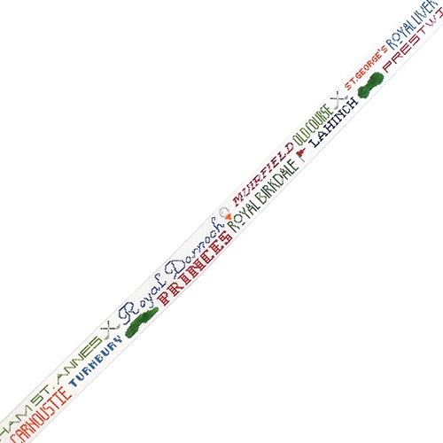 British Open Golf Belt Painted Canvas Kristine Kingston - 1